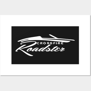 Xfire Roadster white graphic Posters and Art